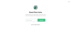 Guest Post Juice