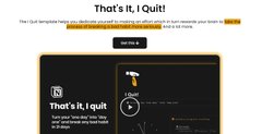 That's It, I Quit