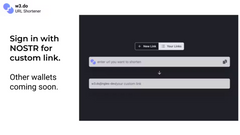 W3 URL Shortener