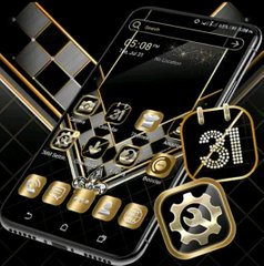 Black Luxury Gold Theme