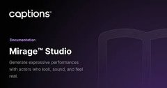 Mirage Studio by Captions