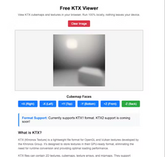 Free KTX viewer