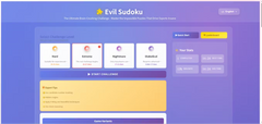 Evil Sudoku