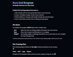 Busy Dad Brogram