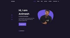 Dark Mode Portfolio