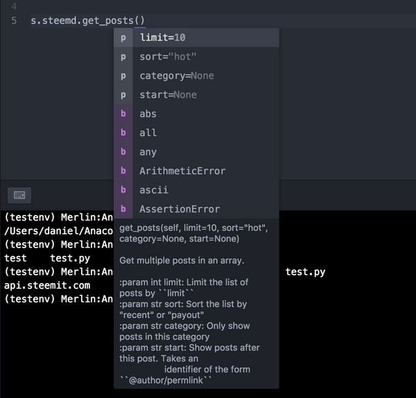 Atom Help and auto complete