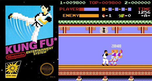 kung fu nintendo game