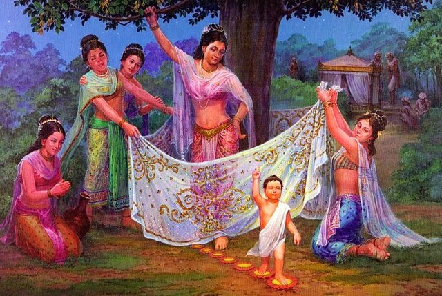 childhood name of buddha