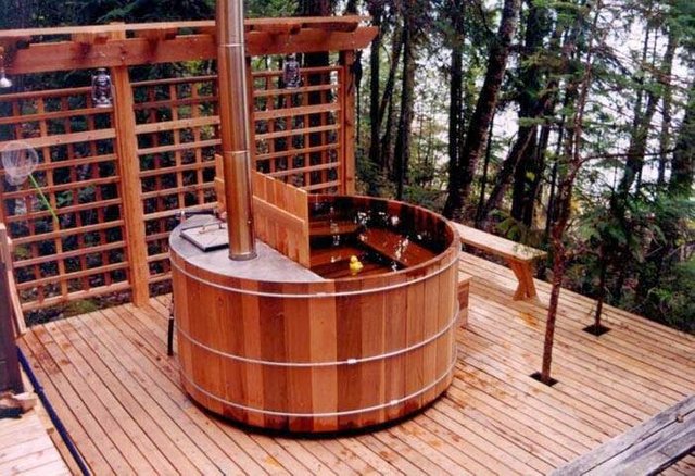 A Wood Stove Hot Tub Steemit