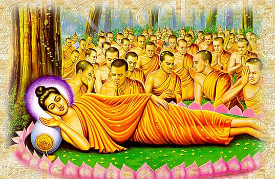 gautama buddha passed away