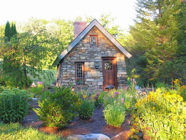 Thoreau Stone Cabin Replica Tiny House 150 Sq Ft Steemit