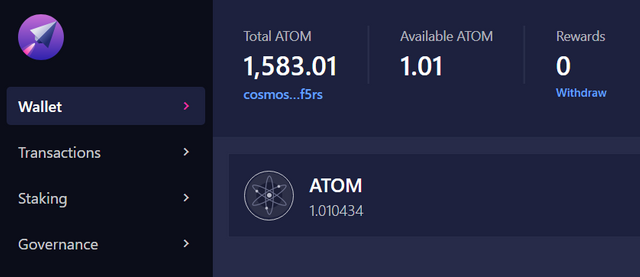 Cosmos ATOM Staking