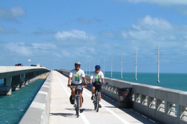 3000 mile bike trail from Maine to Florida