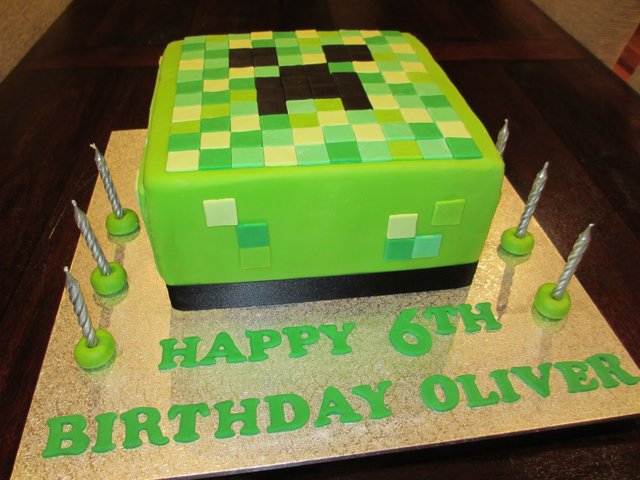 MoMa Cakes  Enjoyed making these minecraft creeper cakes  Facebook