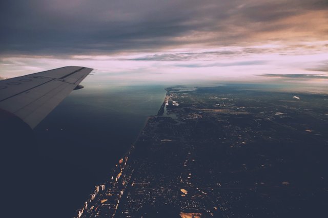 plane view