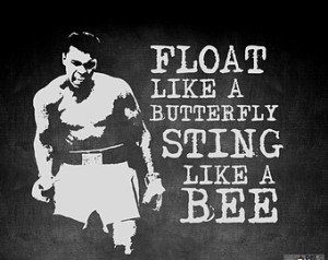 Float Like A Butterfly Sting Like A Bee Steemit
