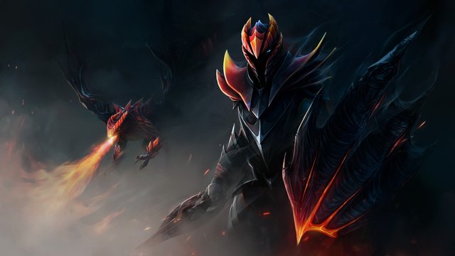 Story Hero Dota 2 Davion The Dragon Knight Steemit