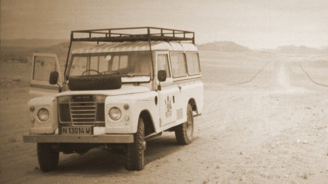 Our Landy in Africa