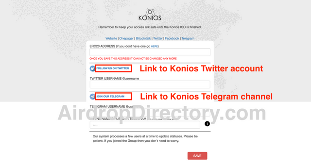 Konios Airdrop Tutorial 3b