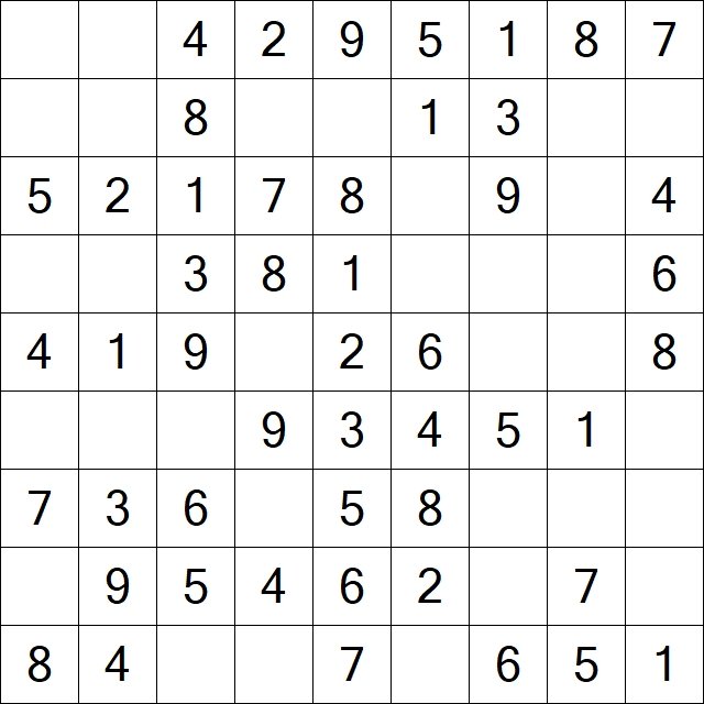 SPD Sudoku Puzzle