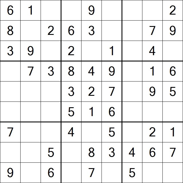 SPD Sudoku Puzzle