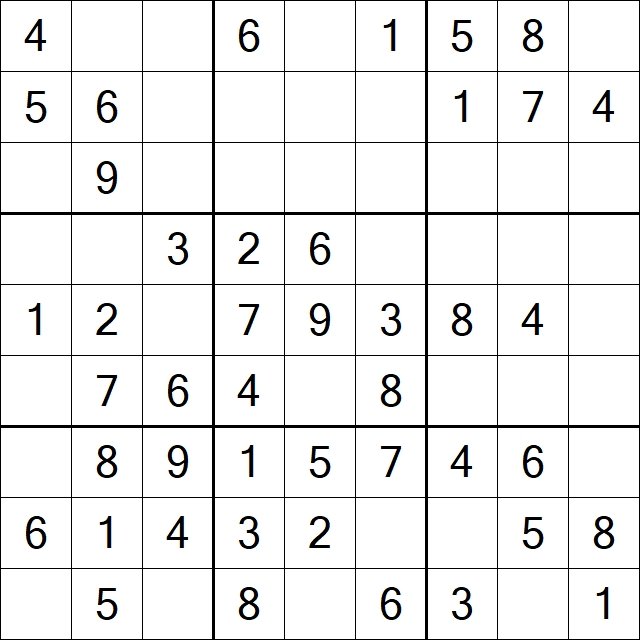 SPD Sudoku Puzzle