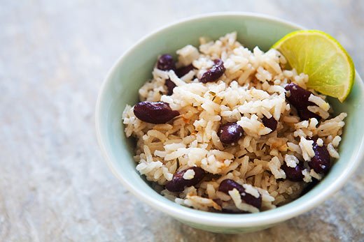 Simple Beans and Rice Dish
