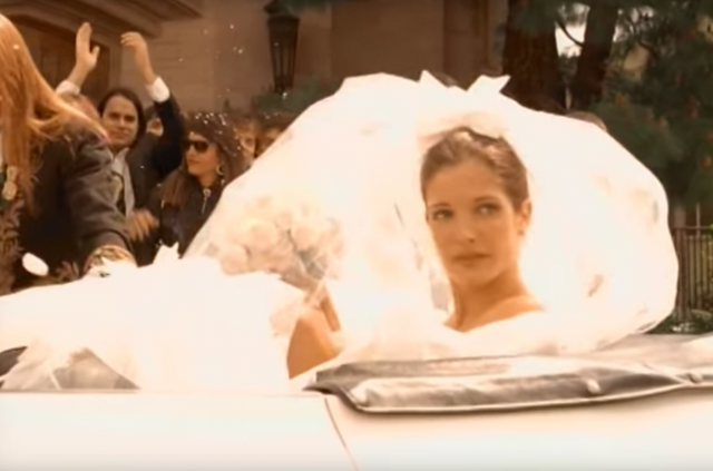 Why does the bride die in Guns N Roses November Rain video