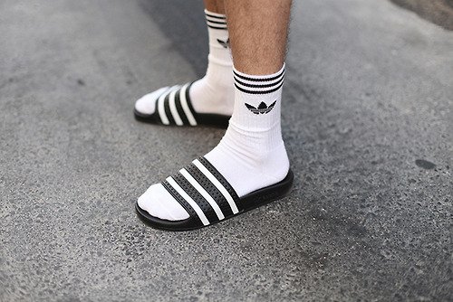 socks with flip flops images