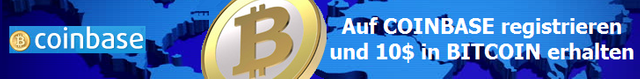 Auf Coinbase anmelden und 8€ in BitCoin erhalten