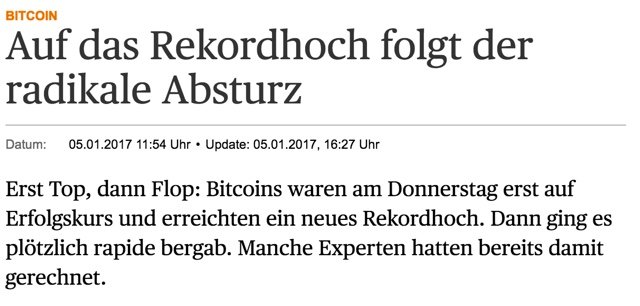 Bitcoin Allzeithoch