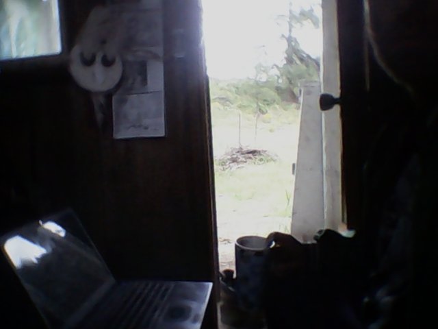 View from the Shaman Shack as I write