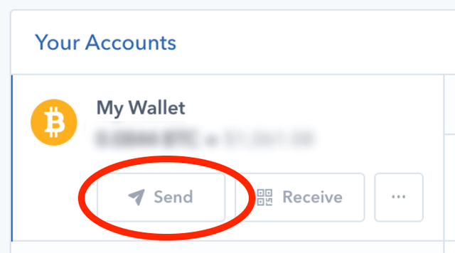 send bitcoins to binance from coinbase