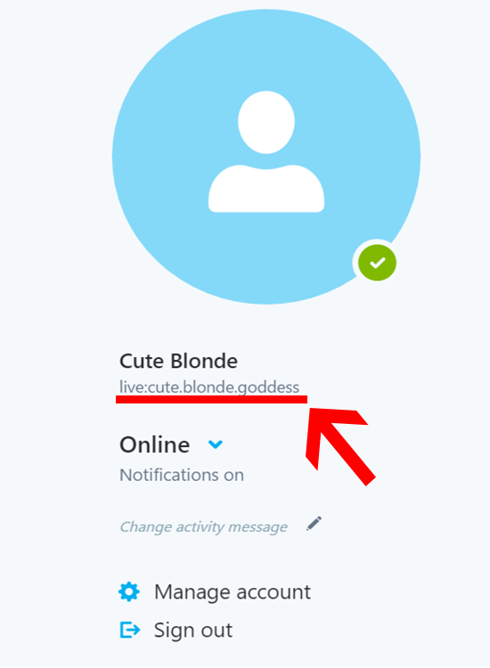 List skype online id female Skype Dating