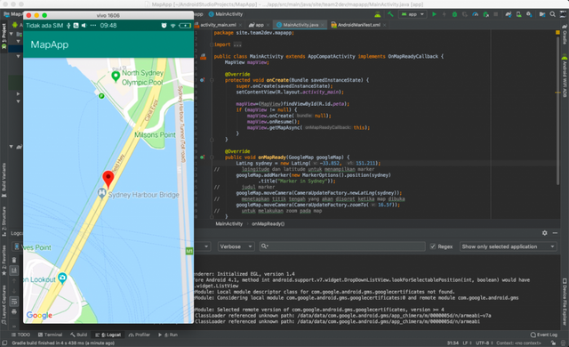 Bagaimana Cara Menampilkan Maps Google Di Android
