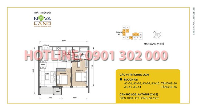 Dự án căn hộ The Grand Manhattan Cô Giang Quận 1 Thành phố Hồ Chí Minh