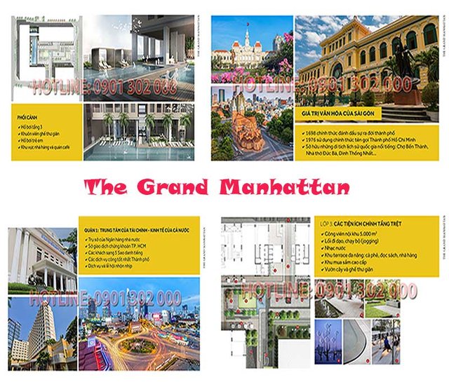 Dự án căn hộ The Grand Manhattan Cô Giang Quận 1 Thành phố Hồ Chí Minh