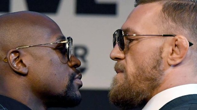 Floyd Mayweather and Conor McGregor