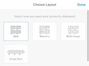 Choose Your Product Layout for Weebly E-Commerce