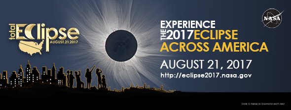NASA 2017 eclipse banner