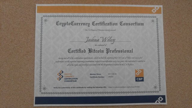 My Journey Towards Becoming A Certified Bitcoin Professio!   nal Steemit - 