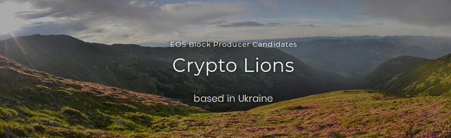 crypto lions sunrise background