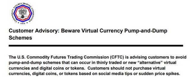 cftc advisory crypto scam