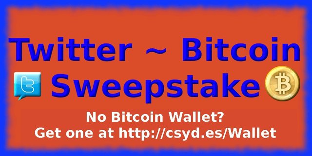Daily Twitter Bitcoin Sweepstake