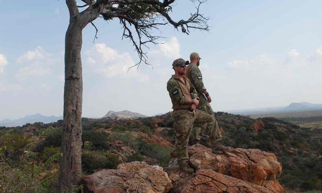 US army veterans find peace in protecting rhinos from poaching