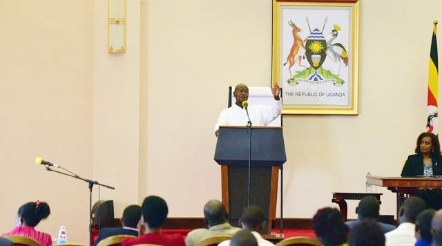 Click image to view story: MUSEVENI: Development, democracy key to environment