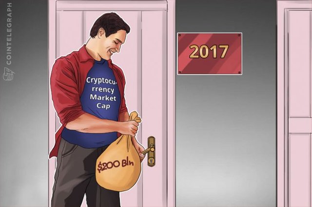 Click image to view story: Cryptocurrency Market Cap Can Exceed $200 Bln by the End of 2017