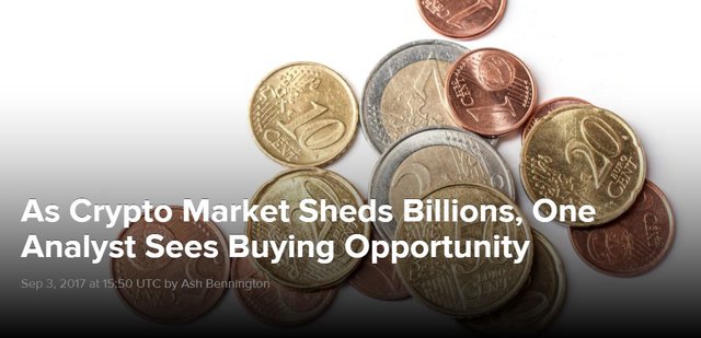 Click image to view story: As Crypto Market Sheds Billions, One Analyst Sees Buying Opportunity