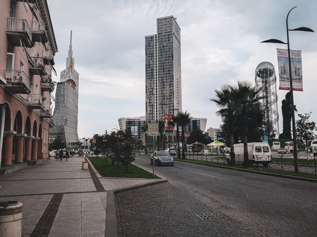 Batumi CIty Skyscrappers in Sakartvelo