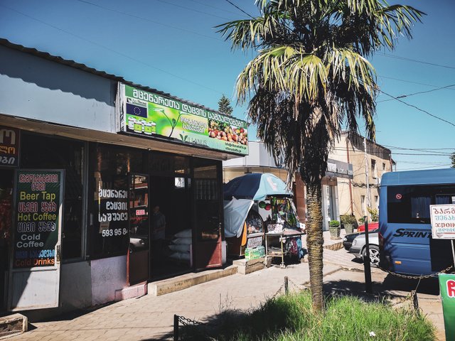 Local store in Kutaisi, Sakartvelo